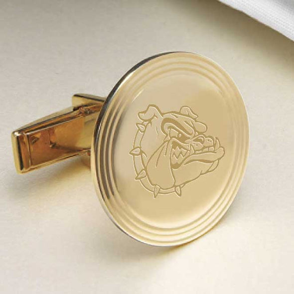 Gonzaga 18K Gold Cufflinks Shot #2