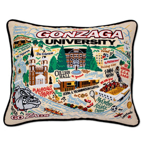 Gonzaga Embroidered Pillow Shot #1