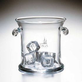 Gonzaga Glass Ice Bucket by Simon Pearce Shot #1