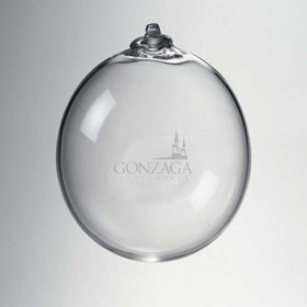 Gonzaga Glass Ornament by Simon Pearce Shot #1