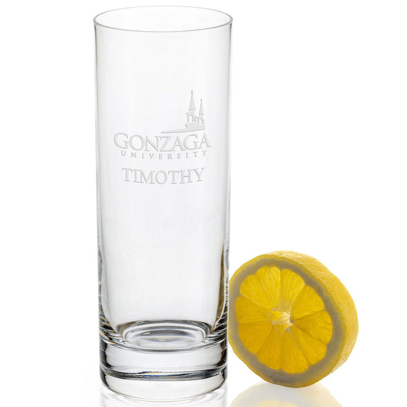 Gonzaga Iced Beverage Glasses - Set of 4 Shot #2