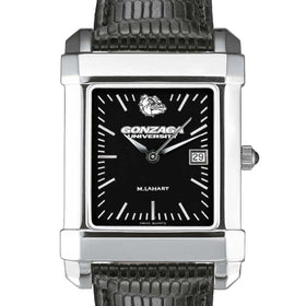 Gonzaga Men's Black Quad with Leather Shot #1