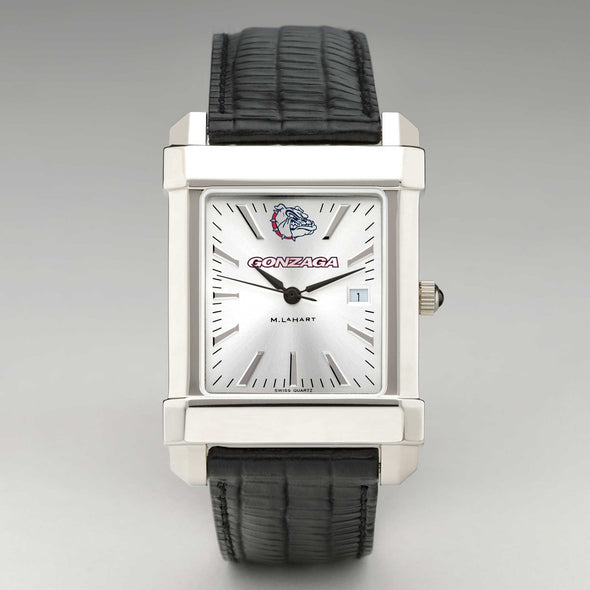Gonzaga Men's Collegiate Watch with Leather Strap Shot #2