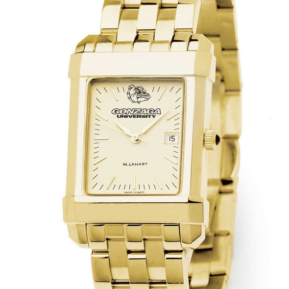 Gonzaga Men's Gold Quad with Bracelet Shot #1