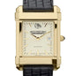 Gonzaga Men's Gold Quad with Leather Strap Shot #1