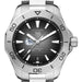 Gonzaga Men's TAG Heuer Steel Automatic Aquaracer with Black Dial