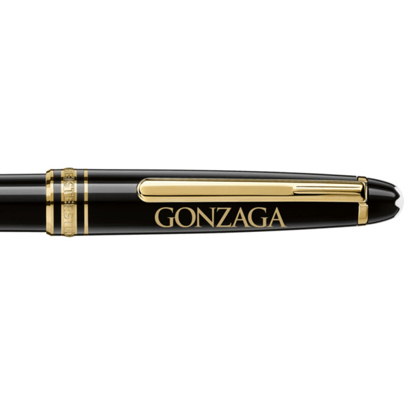 Gonzaga Montblanc Meisterstück Classique Ballpoint Pen in Gold Shot #2