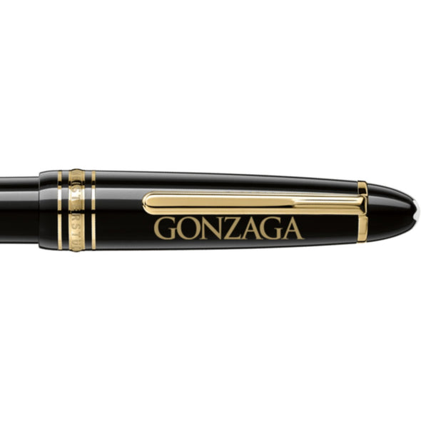 Gonzaga Montblanc Meisterstück Midsize Ballpoint Pen in Gold Shot #2