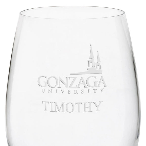 Gonzaga Red Wine Glasses - Set of 4 Shot #3