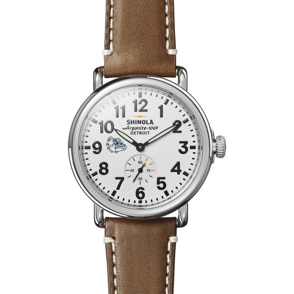 Gonzaga Shinola Watch, The Runwell 41 mm White Dial Shot #2