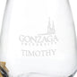 Gonzaga Stemless Wine Glasses - Set of 2 Shot #3