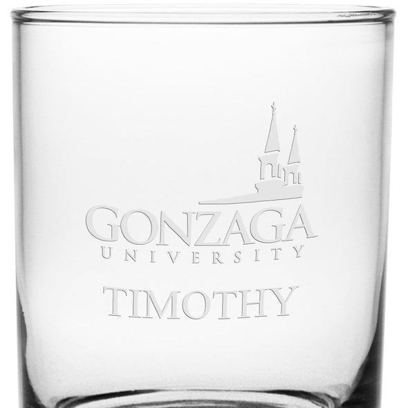 Gonzaga Tumbler Glasses - Set of 2 Made in USA Shot #3