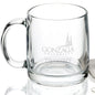 Gonzaga University 13 oz Glass Coffee Mug Shot #2
