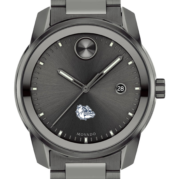 Gonzaga University Men's Movado BOLD Gunmetal Grey with Date Window Shot #1