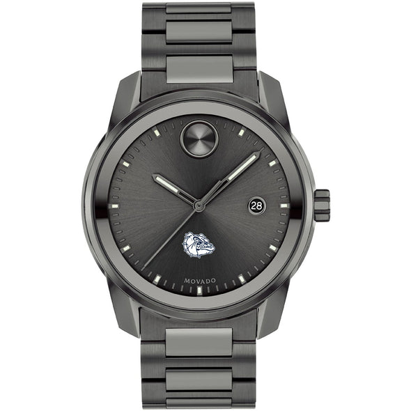 Gonzaga University Men's Movado BOLD Gunmetal Grey with Date Window Shot #2
