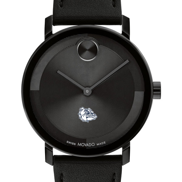 Gonzaga University Men's Movado BOLD with Black Leather Strap Shot #1