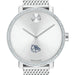 Gonzaga Women's Movado Bold with Crystal Bezel & Mesh Bracelet