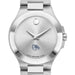 Gonzaga Women's Movado Collection Stainless Steel Watch with Silver Dial
