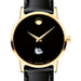 Gonzaga Women's Movado Gold Museum Classic Leather