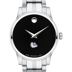 Gonzaga Women's Movado Stainless Steel Watch with Black Dial Shot #1