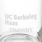 Haas School of Business 13 oz Glass Coffee Mug Shot #3