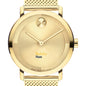 Haas School of Business Men's Movado BOLD Gold with Mesh Bracelet Shot #1