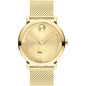 Haas School of Business Men's Movado BOLD Gold with Mesh Bracelet Shot #2