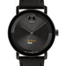 Haas School of Business Men's Movado BOLD with Black Leather Strap