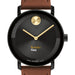 Haas School of Business Men's Movado BOLD with Cognac Leather Strap
