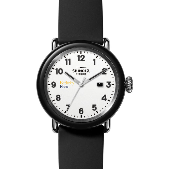 Haas School of Business Shinola Watch, The Detrola 43mm White Dial at M.LaHart &amp; Co. Shot #2
