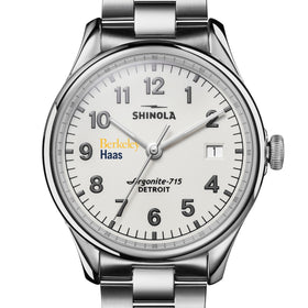 Haas School of Business Shinola Watch, The Vinton 38 mm Alabaster Dial at M.LaHart &amp; Co. Shot #1
