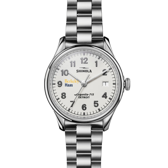 Haas School of Business Shinola Watch, The Vinton 38 mm Alabaster Dial at M.LaHart &amp; Co. Shot #2
