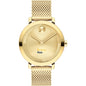 Haas School of Business Women's Movado Bold Gold with Mesh Bracelet Shot #2