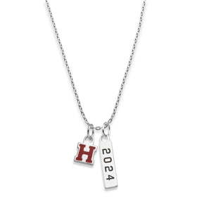 Harvard 2024 Sterling Silver Necklace Shot #1