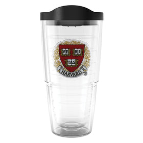 Harvard 24 oz. Tervis Tumblers with Emblem - Set of 2 Shot #1