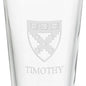 Harvard Business School 16 oz Pint Glass- Set of 2 Shot #3
