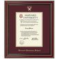 Harvard Business School Diploma Frame, the Fidelitas Shot #1