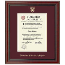 Harvard Business School Diploma Frame, the Fidelitas Shot #1