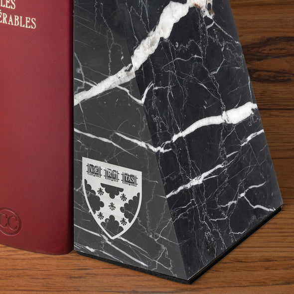Harvard Business School Marble Bookends by M.LaHart Shot #3