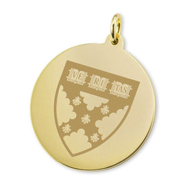 Harvard Business School School 18K Gold Charm Shot #1