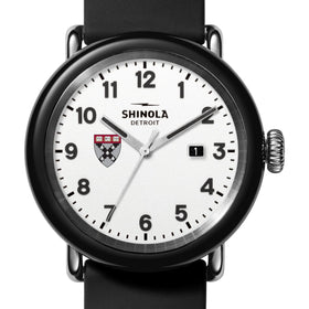 Harvard Business School Shinola Watch, The Detrola 43mm White Dial at M.LaHart &amp; Co. Shot #1