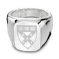 Harvard Business School Sterling Silver Rectangular Cushion Ring Shot #2