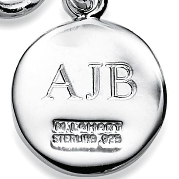 Harvard Business School Sterling Silver Valet Key Ring Shot #3