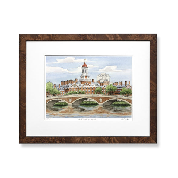 Harvard Campus Print- Limited Edition, Medium Shot #1