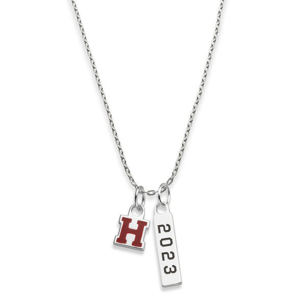 Harvard Class Year Sterling Silver Necklace Shot #3
