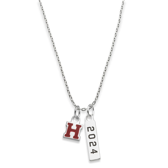 Harvard Class Year Sterling Silver Necklace Shot #2