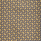 Harvard Diamond Pattern Woven Silk Tie in Gold & Navy Shot #2