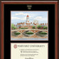Harvard Diploma Frame - Campus Print Shot #2