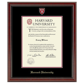 Harvard Diploma Frame - Masterpiece Shot #1