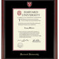 Harvard Diploma Frame - Masterpiece Shot #2